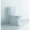 Duravit Toilet Seat, Plastic Hinges, White With Cover, Soft Close Hinge, D-Shaped, White 0067390000 - alternate 3